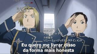 ABERTURA 1 FULLMETAL ALCHEMIST BROTHERHOOD 720P HD LEGENDADO [upl. by Llevrac136]