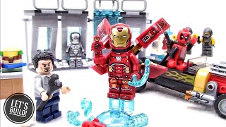 LEGO Avengers Iron Man Armory  Lets Build [upl. by Arbmahs98]