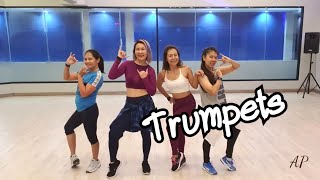 Trumpets  Sean Paul ft Sak Noel Salvi  Zumba  Dance Workout  Dance with Ann  Ann Piraya [upl. by Oznohpla]