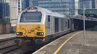 Trains at Port Talbot Parkway and Cardiff Central 161124 [upl. by Asia]