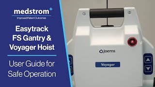 Easytrack FS Bariatric Gantry  Voyager Hoist  Medstrom User Guide [upl. by Thacker]