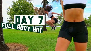 DAY 7 HIIT HOURGLASS WORKOUT CHALLENGE CELAMARR [upl. by Niasuh]