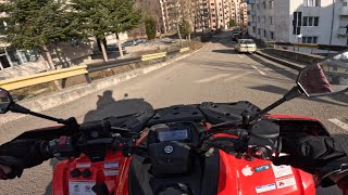 Plimbare Platou Sinaia CFMOTO 520L X5 [upl. by Sokil]