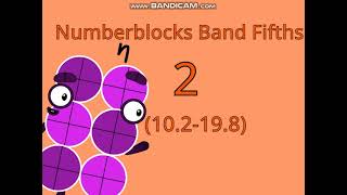 Numberblocks Band Fifths 2 102198 Its Here [upl. by Irina655]