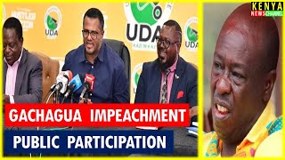 LIVE  UDA Party Gen Z Public Participation amidst Gachagua impeachment in Nakuru [upl. by Arol]