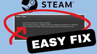 How to Fix Steam Network Connection Error 2024 OFFICIAL Method [upl. by Aromas356]