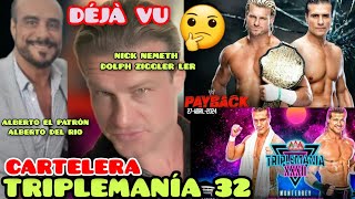 Review🔥Cartelera triplemanía 32 Monterrey🤔se repite la historia🃏Regresa Dr Wagner Jr🤭6 sorpresas🥳‼️ [upl. by Hirasuna762]