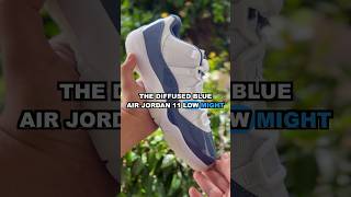 AIR JORDAN 11 LOW DIFFUSED BLUE INHAND LOOK  SHORT REVIEW 👀 [upl. by Ettenuj]