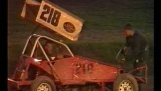 Brisca F2 Stock Cars WQR meeting Final Boston Raceway 12 July 1992 [upl. by Annam798]