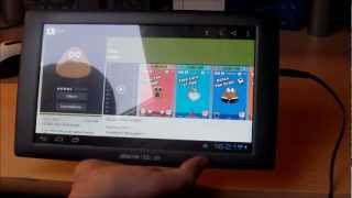 UnboxingReview  Arnova 10c G3 TabletPC HD [upl. by Niela869]