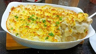 غراتان معكرونة 🍝 بالصوص بيشاميلمكرونة بالصوص بيشاميل Macaroni au gratinوصفات نميشة cuisinedadah [upl. by Olonam817]