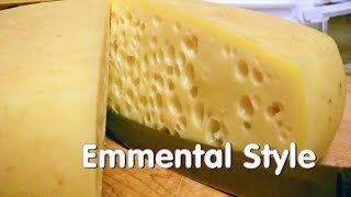 Making Emmentaler Style Swiss Cheese At Home [upl. by Enelym]