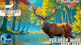 Hirschfelden Red Deer Guide  TheHunter Call Of The Wild 2425 [upl. by Norra205]