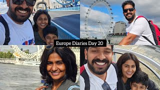 Europe Diaries Day 20  Central London amruthaabishek tamil kannada couple [upl. by Carolyne]