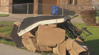 Thibodaux residents still cleaning up after Hurricane Francine [upl. by Akirdna269]