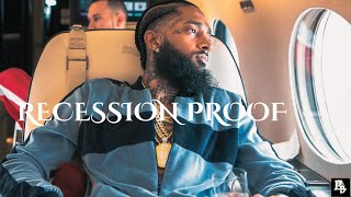 NIPSEY HUSSLE TYPE BEAT “RECESSION PROOF” 2024 [upl. by Irehc754]