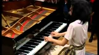 Mozart sonata in C K545 2nd mov Mitsuko Uchida Piano [upl. by Li553]