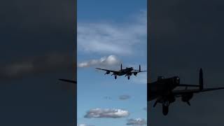 BBMF members day lancaster bbmf rafconingsby [upl. by Necyla]