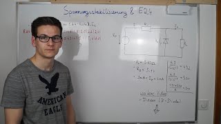 SPANNUNGSSTABILISIERUNG amp E24Reihe  Elektrotechnik [upl. by Nylssej]