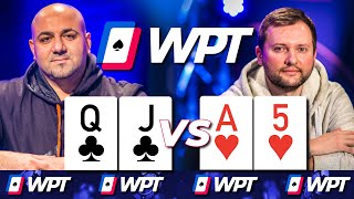 WILD Flop in 620000 Pot at WPT Berlin Final Table [upl. by Ilona251]