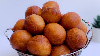 HOW TO MAKE NIGERIAN PUFF PUFF WITH STEP BY STEP TUTORIAL [upl. by Bierman]