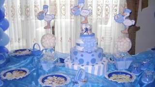 Decoracion De Mesa Baby Shower [upl. by Kerr441]