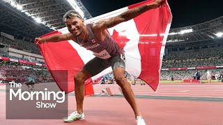 Canadas star sprinter Andre De Grasse shares his preps ahead of Paris Olympics [upl. by Aihcsrop]