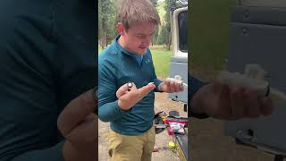 Fixing the leaking toilet in our 1989 ford sportsmobile  vanlife  rv plumbing [upl. by Llerroj]