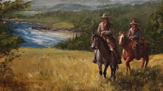 How to Paint a Western Along the Coast Video 2 [upl. by Wakefield]