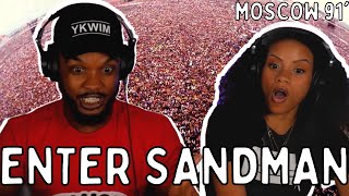 HOW IS THIS EVEN POSSIBLE 🎵 Metallica Enter Sandman Live Moscow 1991 Reaction [upl. by Omiseno450]