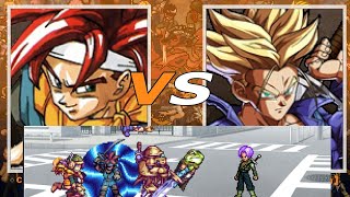 Crono CHRONO TRIGGER VS Future Trunks [upl. by Thisbe]