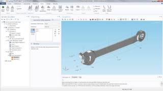 How to Model Stresses and Strains in a Wrench and Bolt Assembly [upl. by Ennavoj738]