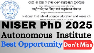 PhD admission 2024 II Direct AdmissionInterview II Autonomous Institute [upl. by Ycart]