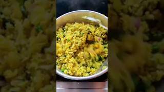 breakfast poha recipes shortvideo viralvideo [upl. by Aimac]