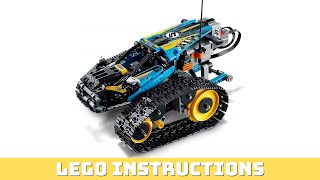 LEGO instructions  Technic  42095  RemoteControlled Stunt Racer [upl. by Ayyidas746]