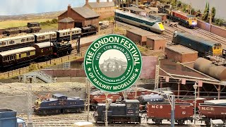 London Festival of Railway Modelling Alexandra Palace 2024 [upl. by Sedgewinn]