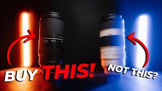 Sony Vs Tamron  Is A Budget Lens Best [upl. by Eiknarf]