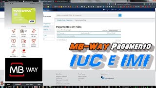 MBWAY Como pagar o IUC e IMI diretamente do Site das Finanças Autoridade Tributária Pagar com MBWAY [upl. by Melicent]