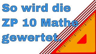 ZP 10 Mathe Beispiel Bewertung MSA 2018 NRW [upl. by Greenleaf296]