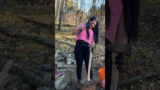 🪓Axe Head Restoration Video Out Now axe restoration homestead diy fun firewood [upl. by Asusej180]