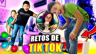 JUGAMOS A JUEGOS VIRALES DE TIKTOK  OLIMPIADA DE RETOS VIRALES 2 [upl. by Darwin]