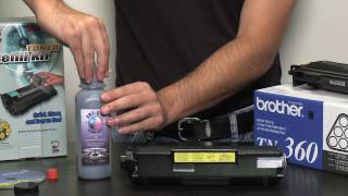 Toner Refill Kit for Brother  how to refill Brother toner cartridges using toner refills [upl. by Hayne]