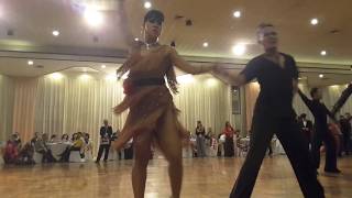 Amateur Open Latin  Final  Queen Cup International Dance Championship 2017 [upl. by Akcired587]