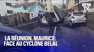 La Réunion Maurice face au cyclone Belal [upl. by Artemisia636]