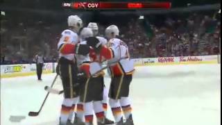 Johnny Gaudreau First NHL Goal [upl. by Chiaki]