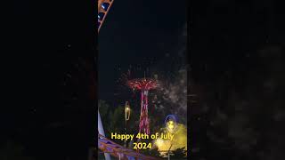 Coney Island 4th of July Fireworks 2024 [upl. by Ethben]