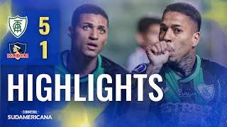 AMÉRICA MG vs COLO COLO  HIGHLIGHTS  CONMEBOL SUDAMERICANA 2023 [upl. by Accem236]