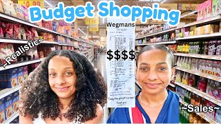 Realistic 100 Budget Grocery Shop With Us Wegmans Haul [upl. by Able]