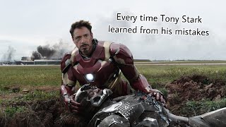 Every time Tony Stark learned from his mistakes [upl. by Doralynn]