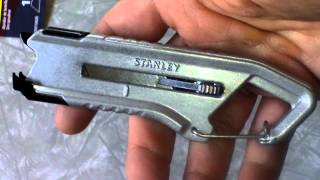 Stanley QuickSlide Utility Knife Review STHT10828 New model [upl. by Jaella]